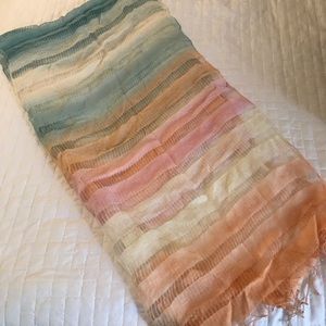 Multi Color Light-weight Silk Scarf